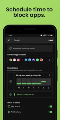 Block Apps & Sites | Wellbeing android App screenshot 3